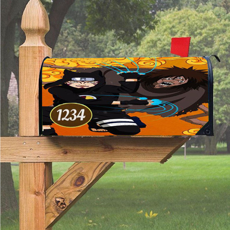 Naruto Shippuden Kankuro Magnetic Mailbox Cover 18" X 21" Outdoor Decor