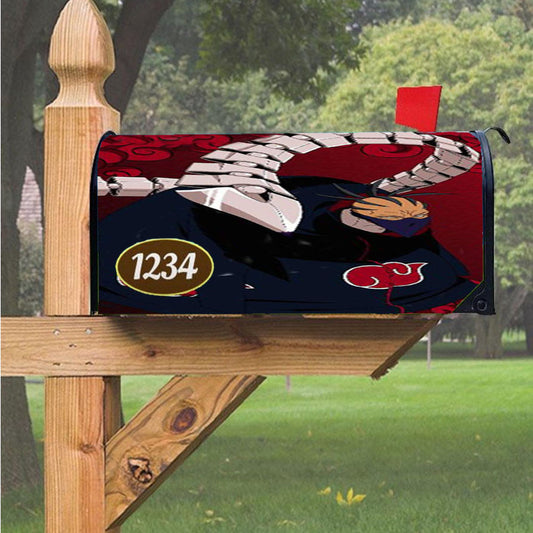 Naruto Shippuden Sasori Puppet Magnetic Mailbox Cover 18" X 21" Outdoor Decor