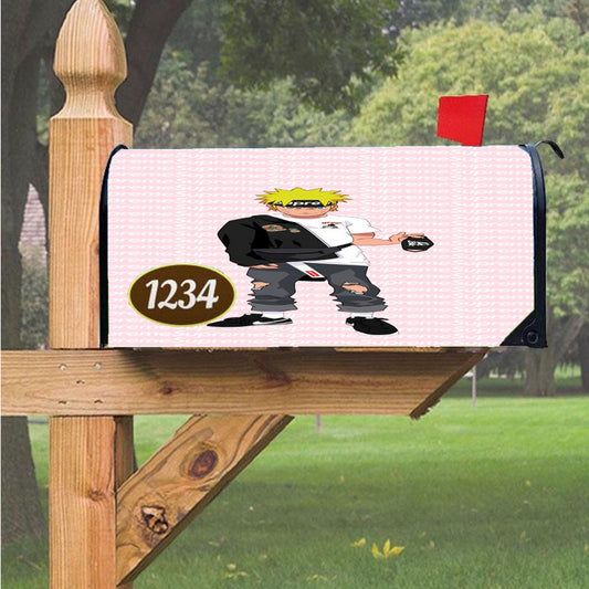 Naruto Shippuden Supreme Magnetic Mailbox Cover 18" X 21" Outdoor Decor