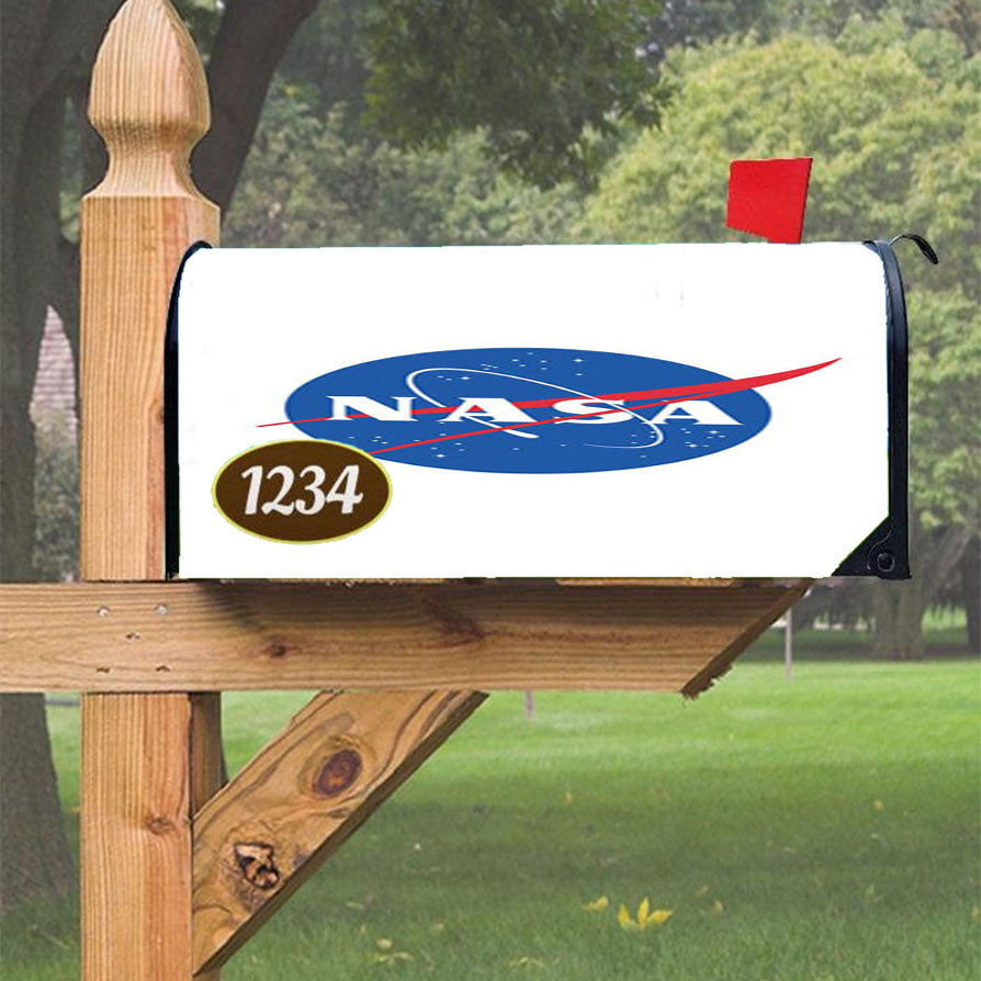 Nasa Magnetic Mailbox Cover 18" X 21" Outdoor Decor