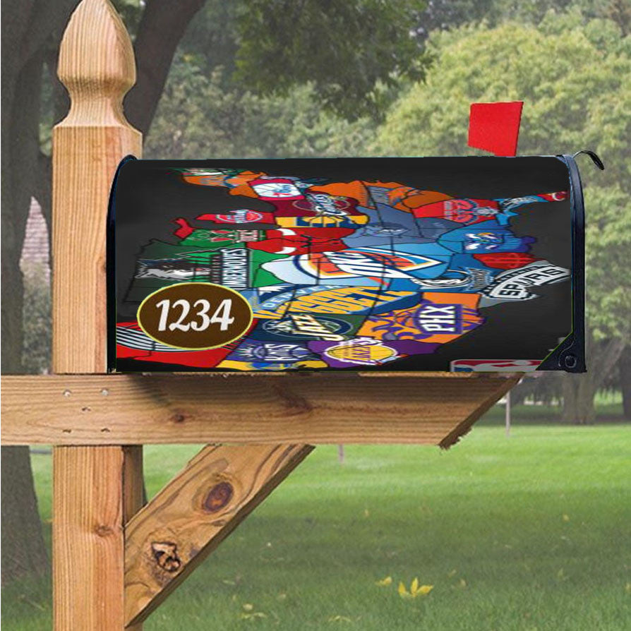 Nation League Magnetic Mailbox Cover 18" X 21" Outdoor Decor