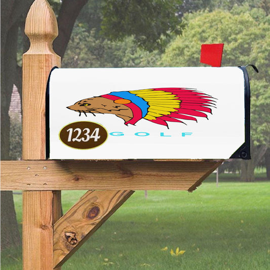 Native Cat Odd Future Tyler The Creator Magnetic Mailbox Cover 18" X 21" Outdoor Decor