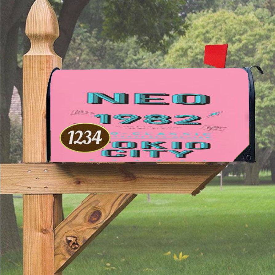 Neo 198 Magnetic Mailbox Cover 18" X 21" Outdoor Decor