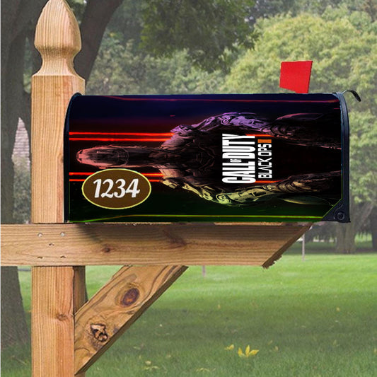 New Colorful Call Of Duty Black Ops Poster Magnetic Mailbox Cover 18" X 21" Outdoor Decor