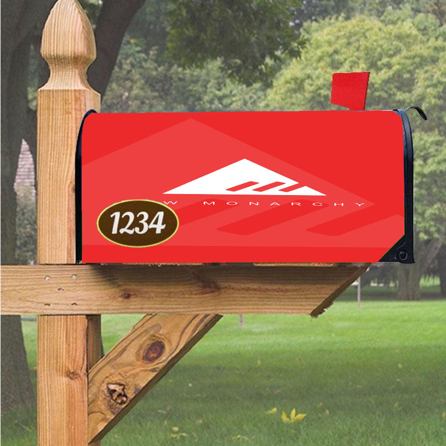 New Monarchy Destiny Logo Magnetic Mailbox Cover 18" X 21" Outdoor Decor