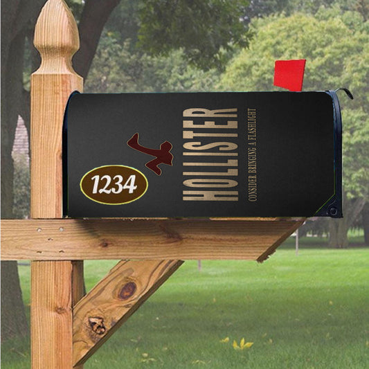 New Nwt Hollister Hco Muscle Co Magnetic Mailbox Cover 18" X 21" Outdoor Decor