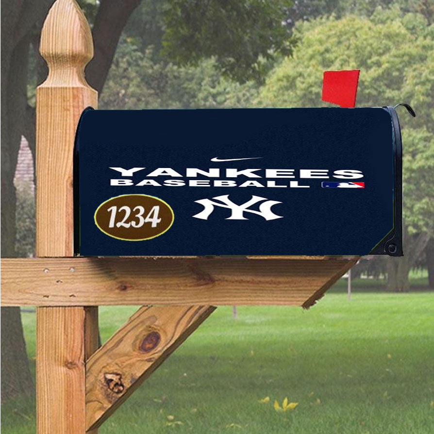 New York Yankees Nike Magnetic Mailbox Cover 18" X 21" Outdoor Decor