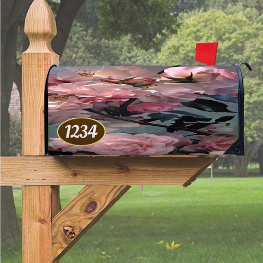 Nick Knight Photography Flowers Magnetic Mailbox Cover 18" X 21" Outdoor Decor