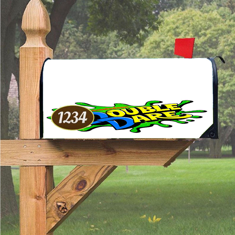 Nickelodeon Double Dare Slime Magnetic Mailbox Cover 18" X 21" Outdoor Decor