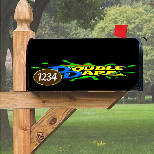 Nickelodeon Double Dare Slime Logo Magnetic Mailbox Cover 18" X 21" Outdoor Decor