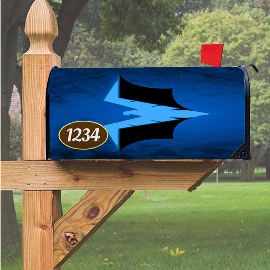 Nightwing Batman Logo Magnetic Mailbox Cover 18" X 21" Outdoor Decor