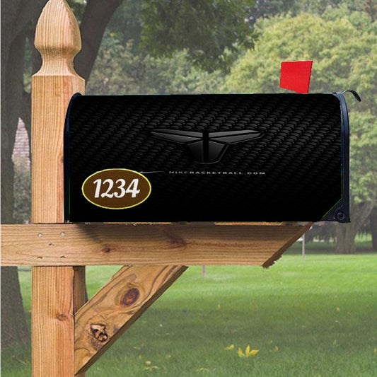 Nike Black Mamba Magnetic Mailbox Cover 18" X 21" Outdoor Decor