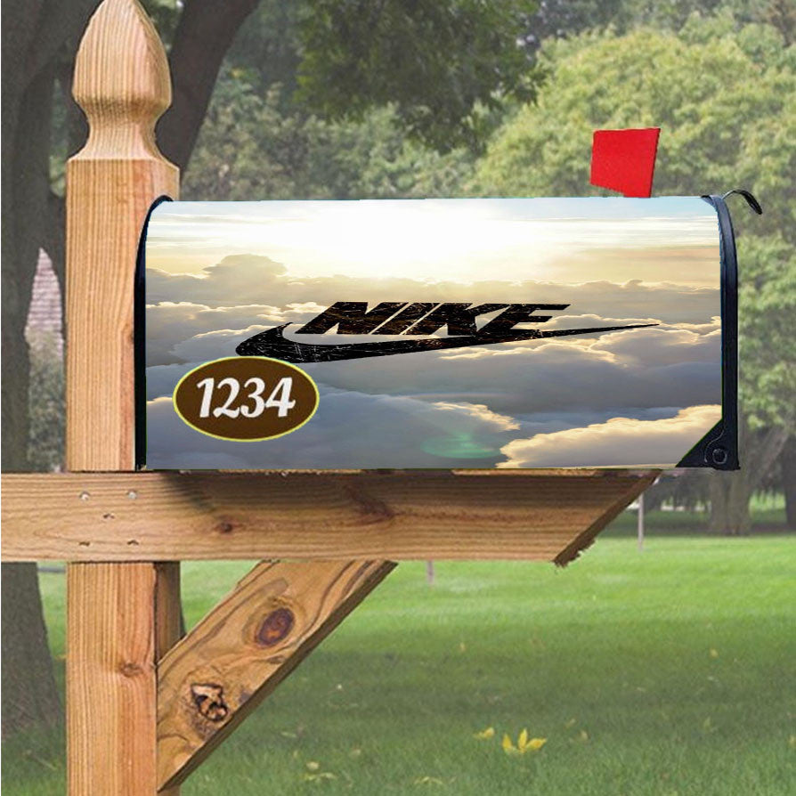 Nike Cloud Magnetic Mailbox Cover 18" X 21" Outdoor Decor