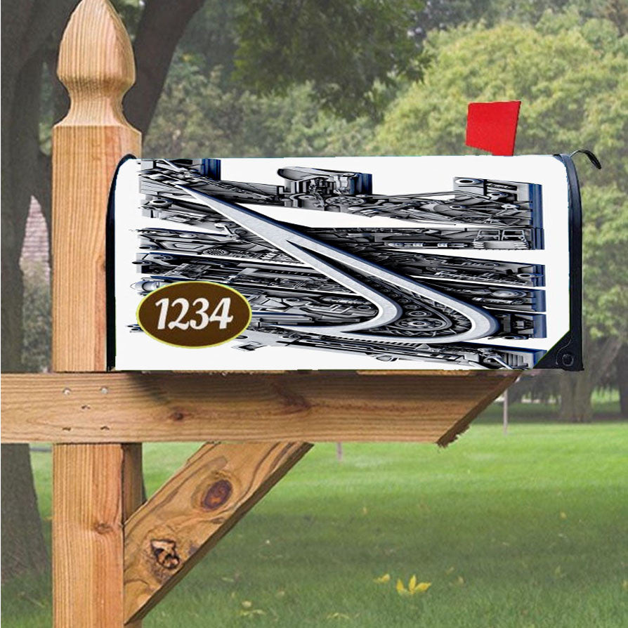 Nike D Art Magnetic Mailbox Cover 18" X 21" Outdoor Decor