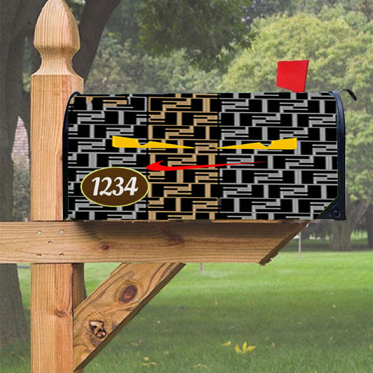 Nike Fendi Roma Eyes Magnetic Mailbox Cover 18" X 21" Outdoor Decor