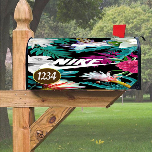 Nike Flower Magnetic Mailbox Cover 18" X 21" Outdoor Decor