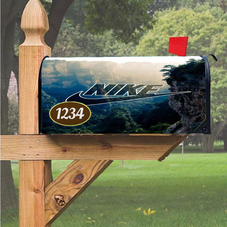 Nike Forest Magnetic Mailbox Cover 18" X 21" Outdoor Decor