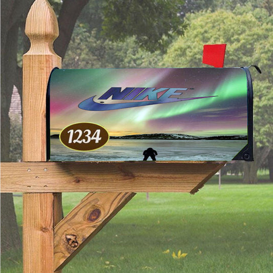 Nike Ice Magnetic Mailbox Cover 18" X 21" Outdoor Decor