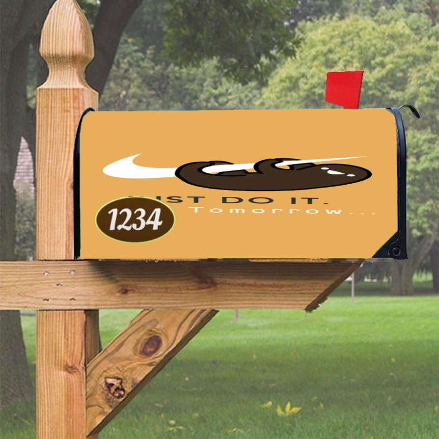Nike Just Do It Magnetic Mailbox Cover 18" X 21" Outdoor Decor