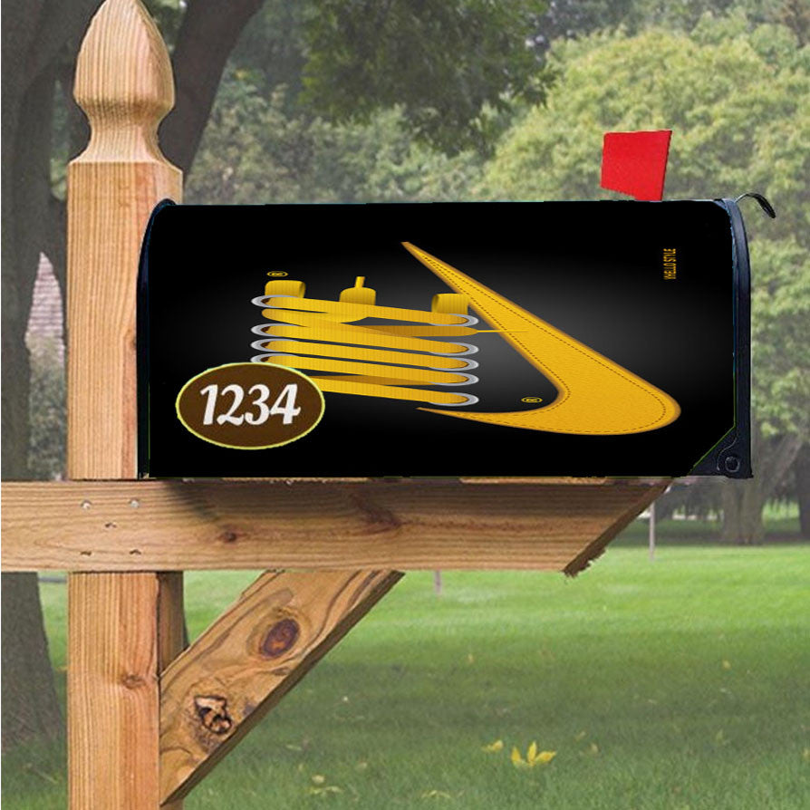 Nike Laces Hugo Silva Magnetic Mailbox Cover 18" X 21" Outdoor Decor