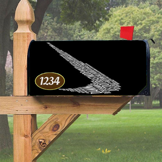 Nike Logo Magnetic Mailbox Cover 18" X 21" Outdoor Decor