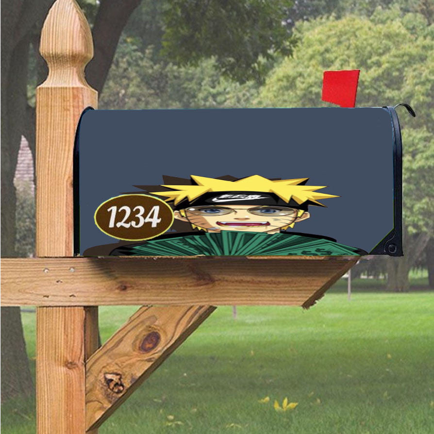 Nike Naruto Magnetic Mailbox Cover 18" X 21" Outdoor Decor
