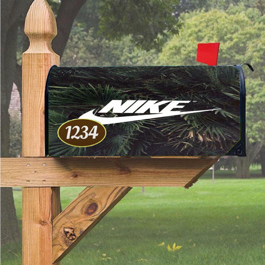 Nike Palm Skin Art Flores Magnetic Mailbox Cover 18" X 21" Outdoor Decor