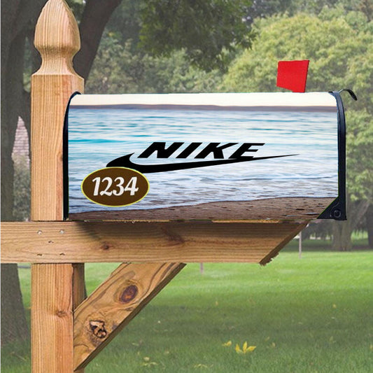 Nike Sea Island Magnetic Mailbox Cover 18" X 21" Outdoor Decor