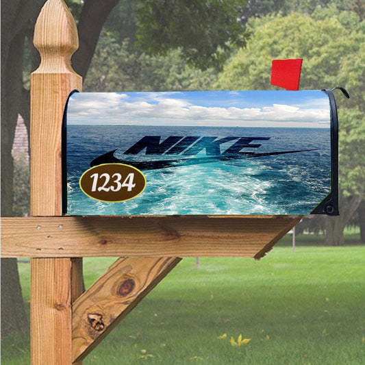 Nike Sea Photos Magnetic Mailbox Cover 18" X 21" Outdoor Decor