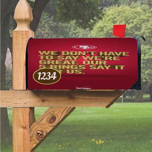 Nike Sf Magnetic Mailbox Cover 18" X 21" Outdoor Decor