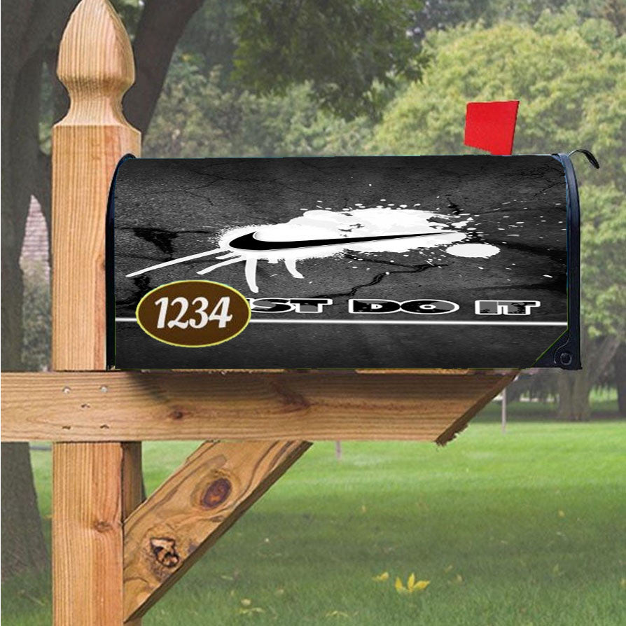 Nike Splash Magnetic Mailbox Cover 18" X 21" Outdoor Decor
