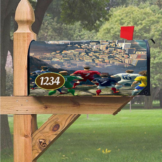 Nike The Last Game Sports Magnetic Mailbox Cover 18" X 21" Outdoor Decor