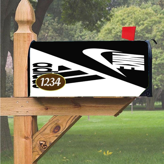Nike Vs Adidas Magnetic Mailbox Cover 18" X 21" Outdoor Decor