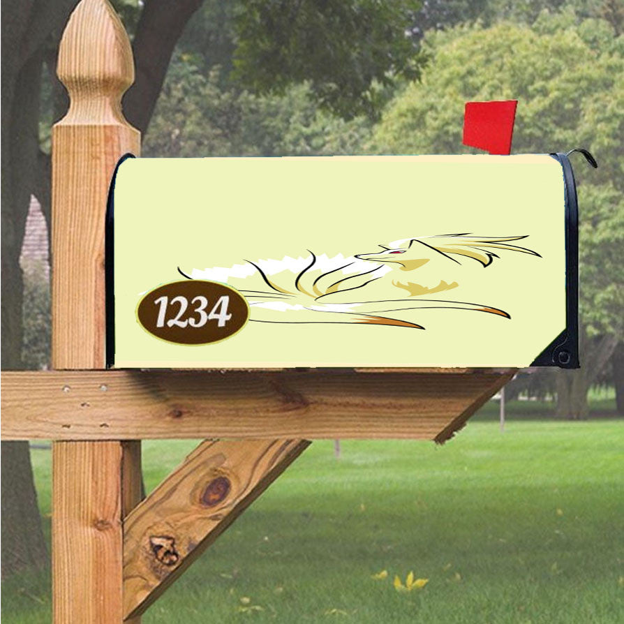 Ninetales Pokemon Magnetic Mailbox Cover 18" X 21" Outdoor Decor