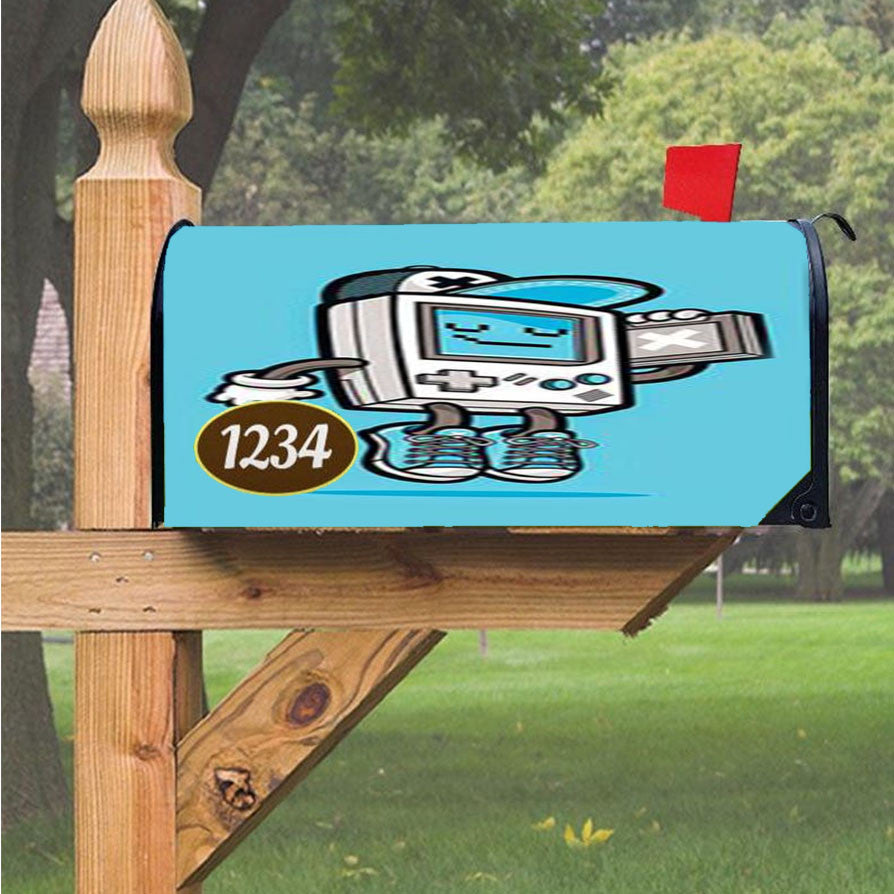 Nintendo Magnetic Mailbox Cover 18" X 21" Outdoor Decor
