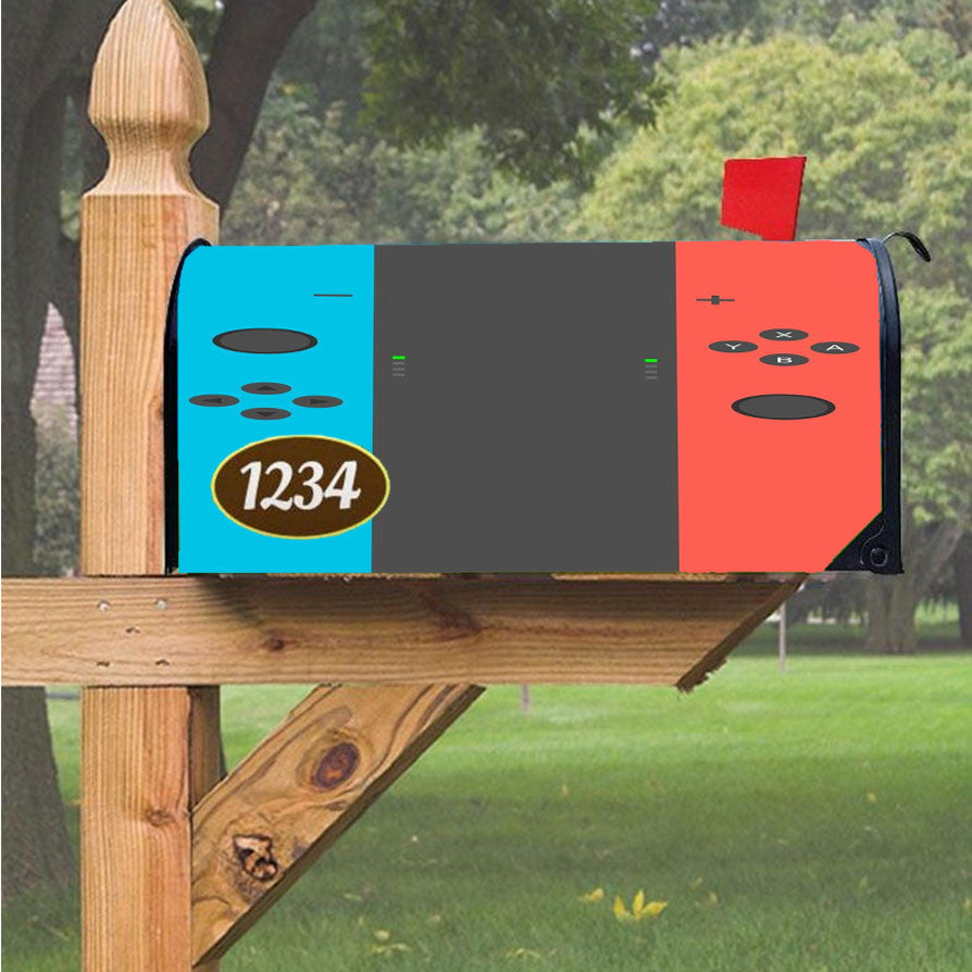 Nintendo Switch Magnetic Mailbox Cover 18" X 21" Outdoor Decor