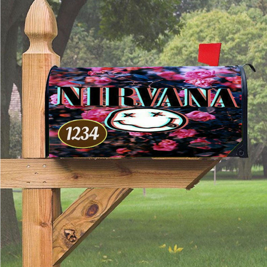 Nirvana Flowers Magnetic Mailbox Cover 18" X 21" Outdoor Decor