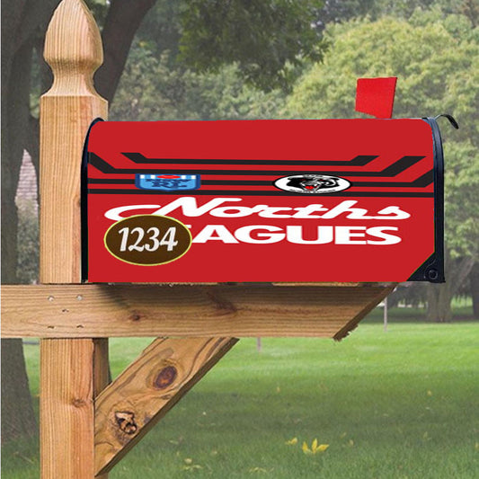 North Sydney Bears Retro Jersey Magnetic Mailbox Cover 18" X 21" Outdoor Decor