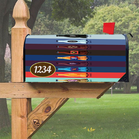 Nuka Cola Rocket Bottle Fallout Style Collections Magnetic Mailbox Cover 18" X 21" Outdoor Decor