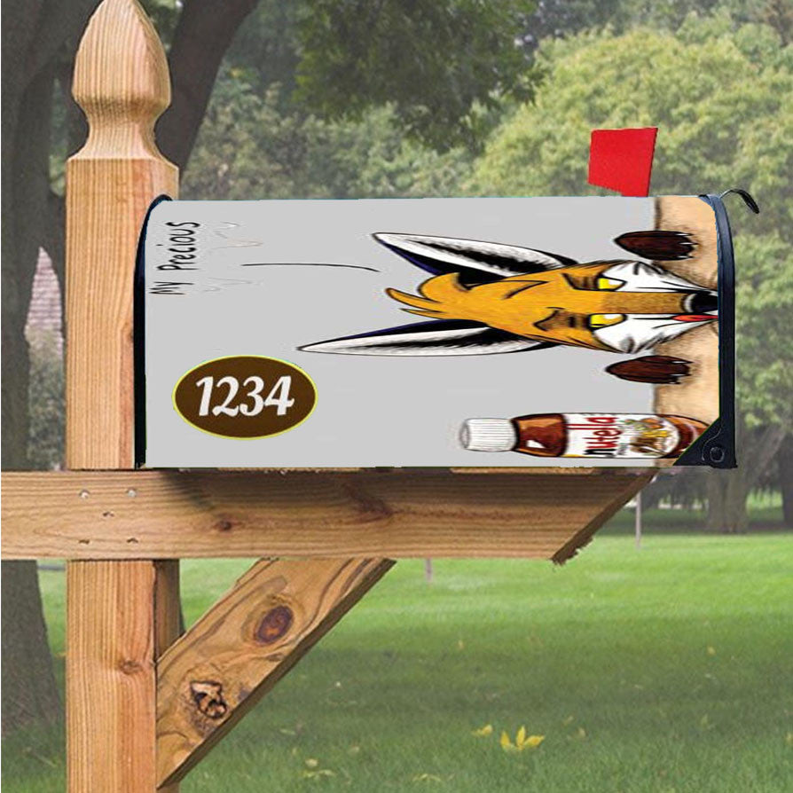 Nutella My Precious Fox Magnetic Mailbox Cover 18" X 21" Outdoor Decor