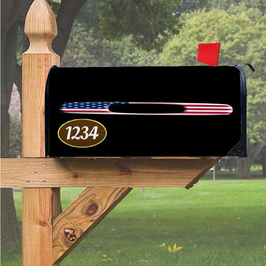 Oakley American Logo Magnetic Mailbox Cover 18" X 21" Outdoor Decor