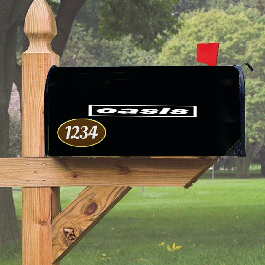 Oasis Magnetic Mailbox Cover 18" X 21" Outdoor Decor