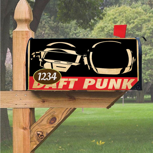 Obey Daft Punk Magnetic Mailbox Cover 18" X 21" Outdoor Decor