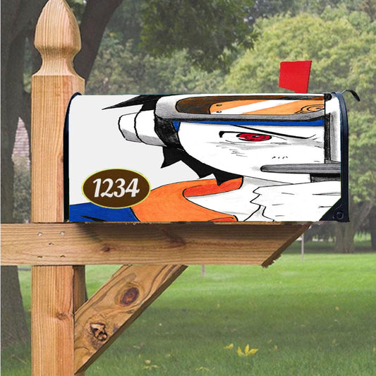 Obito Uchiha Magnetic Mailbox Cover 18" X 21" Outdoor Decor