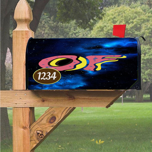 Odd Future In Galaxy Nebula Magnetic Mailbox Cover 18" X 21" Outdoor Decor