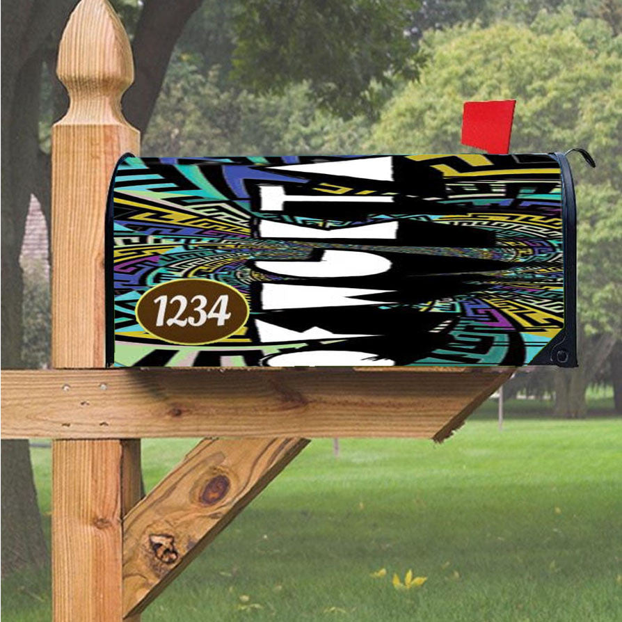 Odd Future Logo Pattern Magnetic Mailbox Cover 18" X 21" Outdoor Decor