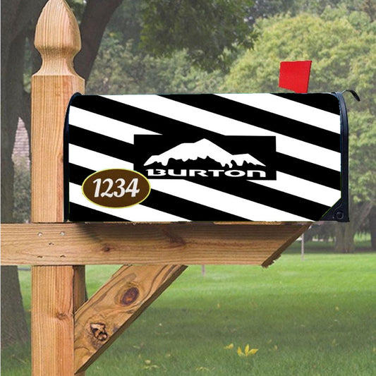 Off White Burton Vogue Samarbete Magnetic Mailbox Cover 18" X 21" Outdoor Decor