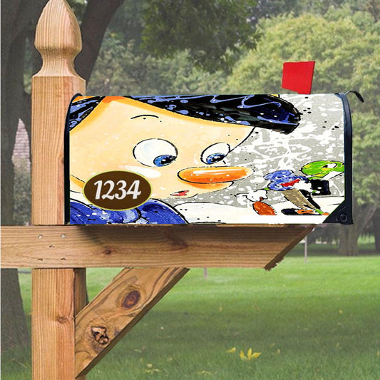 Oh Boy Disney Pinocchio Magnetic Mailbox Cover 18" X 21" Outdoor Decor