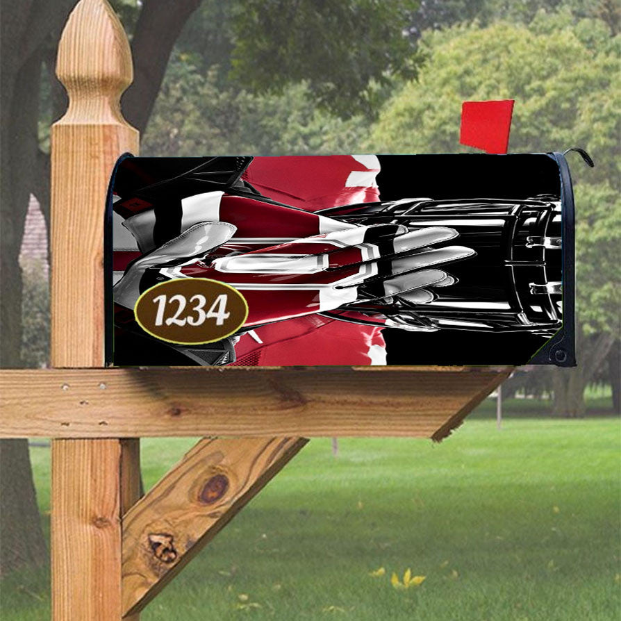 Ohio State Football Magnetic Mailbox Cover 18" X 21" Outdoor Decor