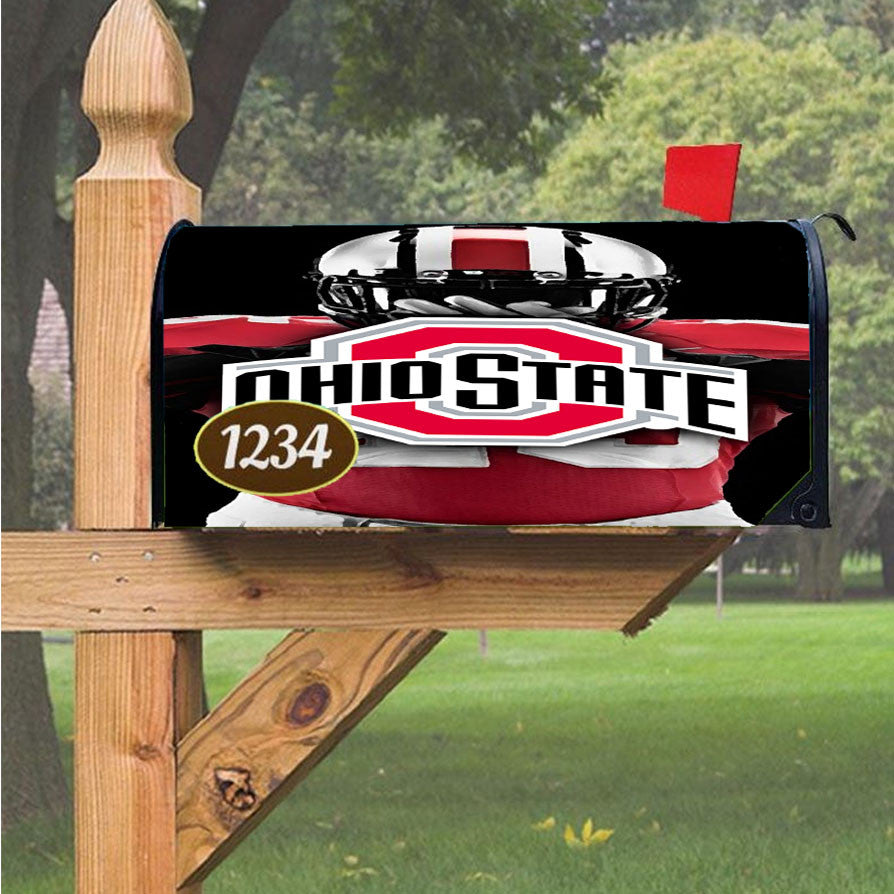 Ohio State Nfl Player Magnetic Mailbox Cover 18" X 21" Outdoor Decor